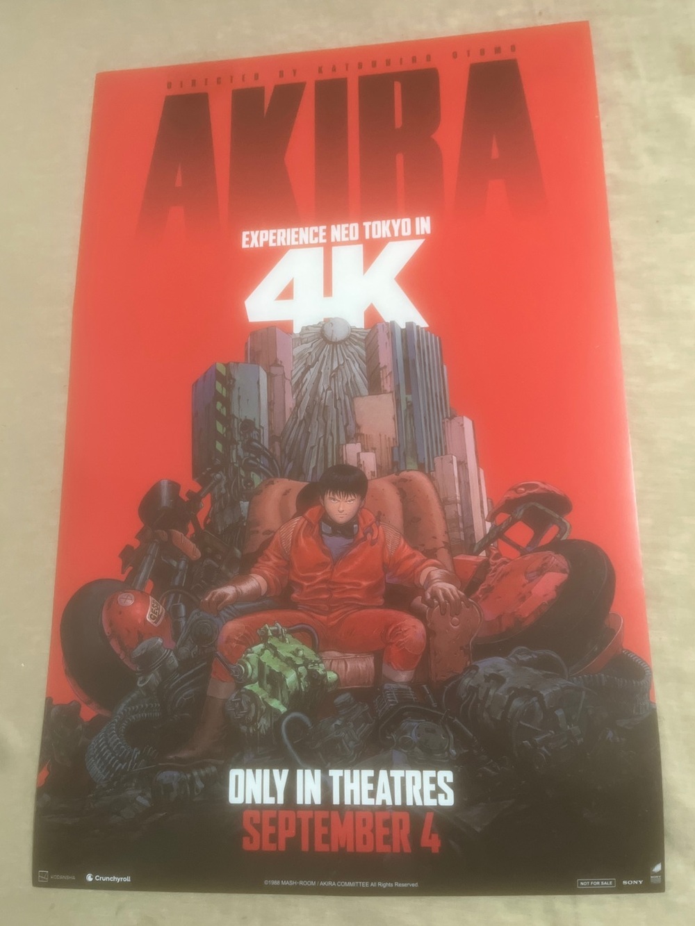 Akira The Anime Movie Poster 2026 Wow Omg